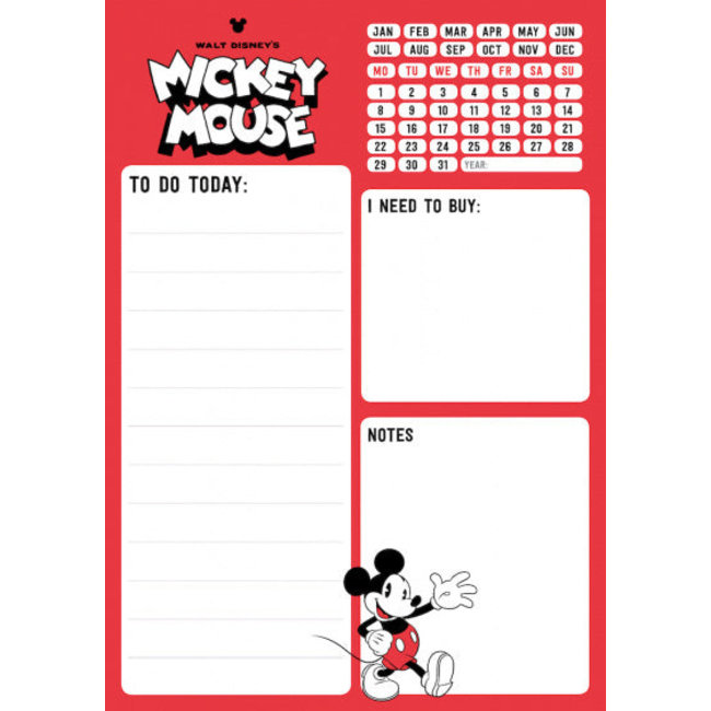 Mickey Mouse To Do List