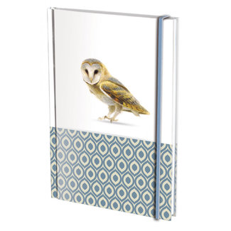 Bekking & Blitz A5 Address book Barn Owl, Elwin van der Kolk, Vogelbescherming Nederland