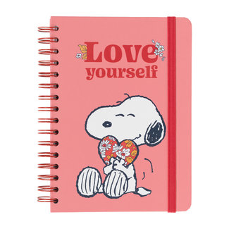 Grupo A5 Snoopy Love Yourself Notebook