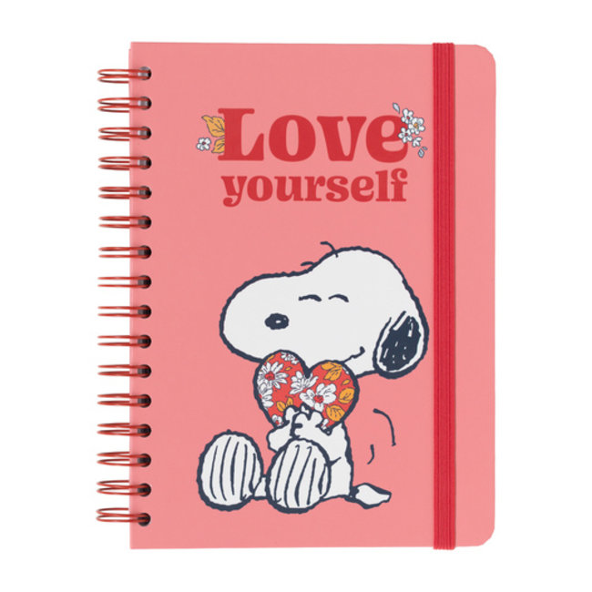 Quaderno A5 Snoopy Love Yourself