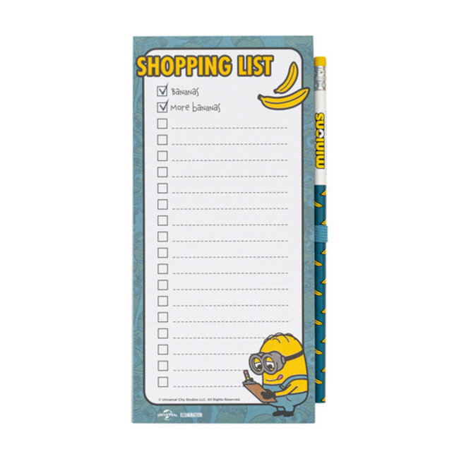 Minions Magnetic Shopping List