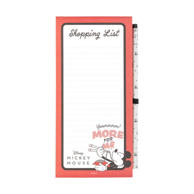 Mickey Mouse Magnetic Shopping List