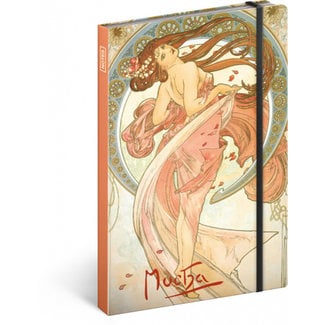 Presco Cuaderno Alphonse Mucha A5