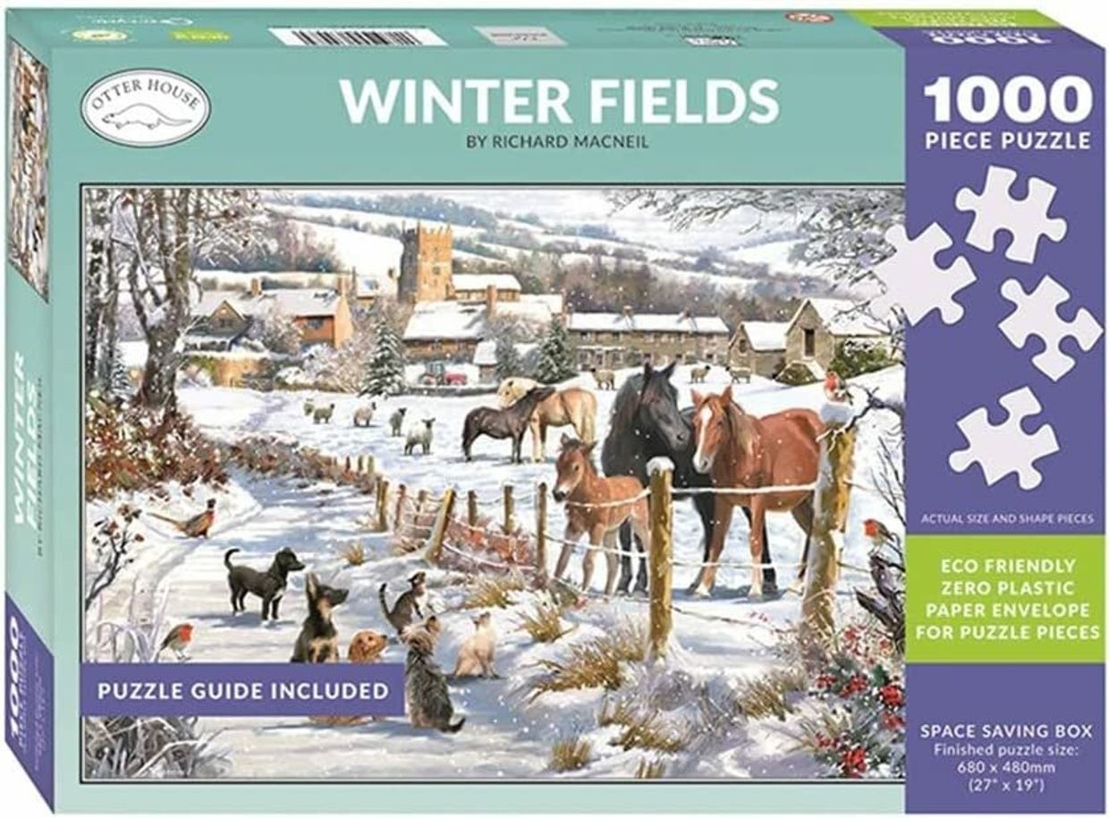 Winter Fields Puzzel 1000 Stukjes