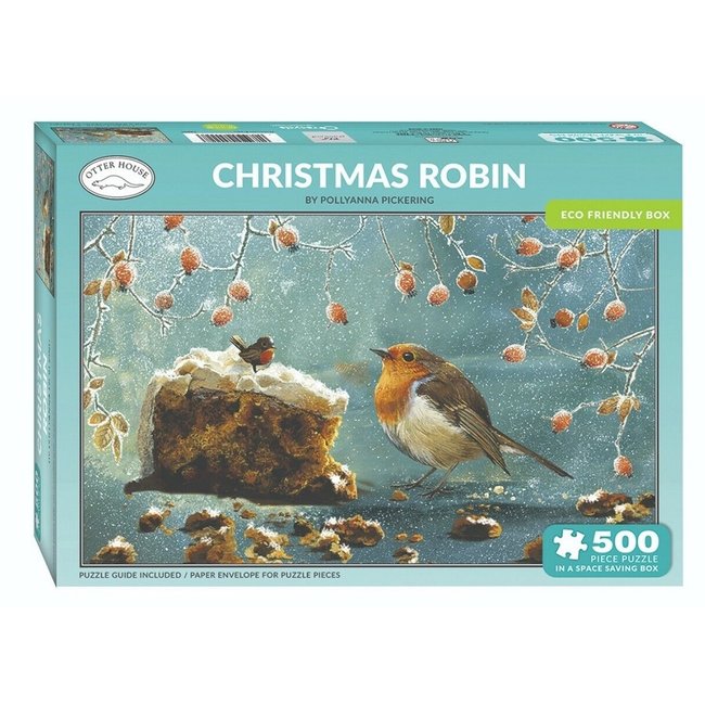 Otterhouse Weihnachts-Robin-Puzzle 500 Teile