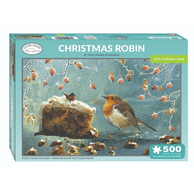 Weihnachts-Robin-Puzzle 500 Teile