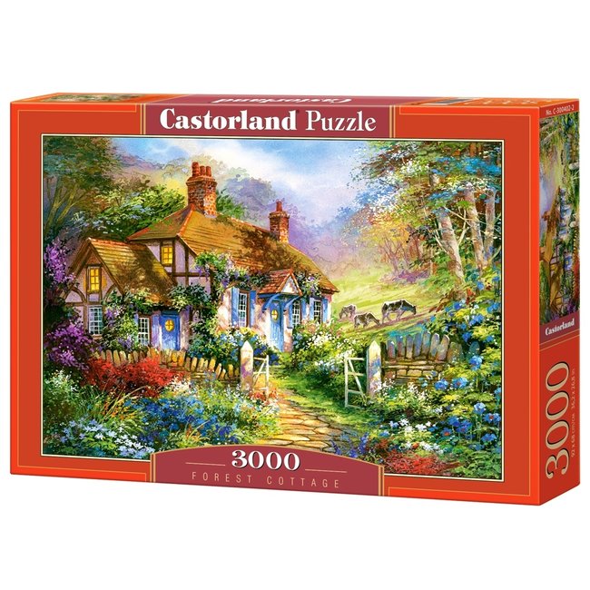 Puzzle 3000 pièces Forest Cottage