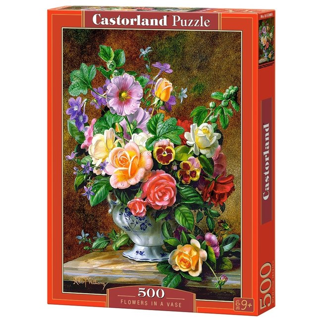 Flowers in a Vase Puzzle 500 Pieces