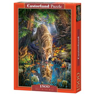 Castorland Wolf in the Wild Puzzel 1500 Stukjes
