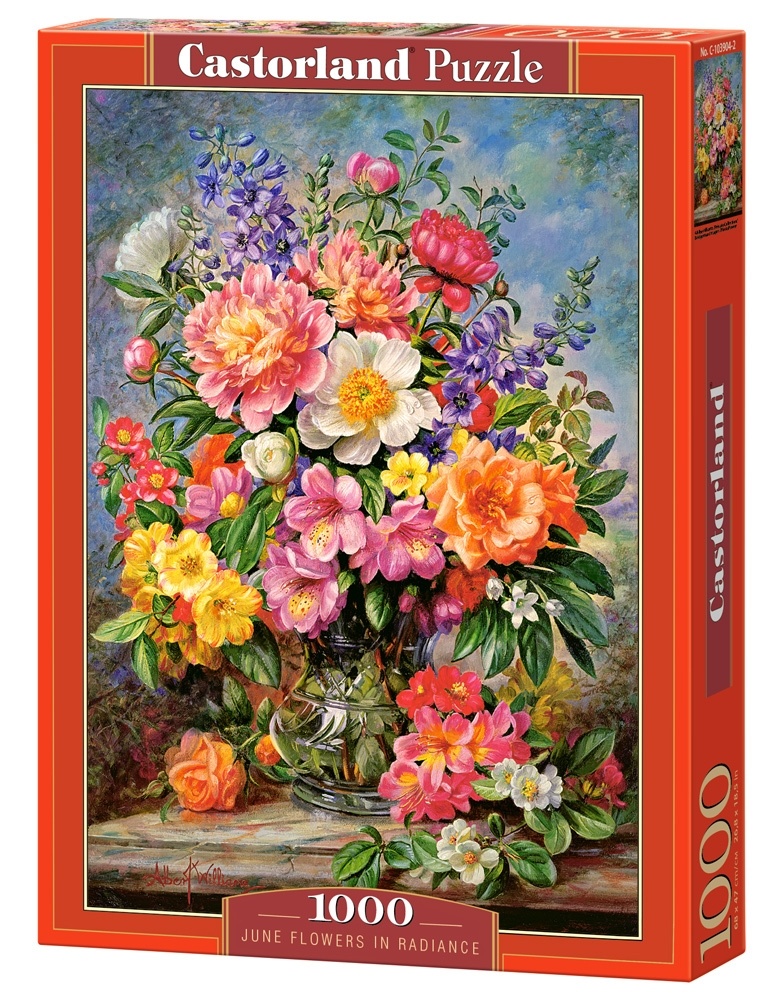 June Flowers in Radiance Puzzle 1000 Pezzi Acquistare? Semplicemente online  