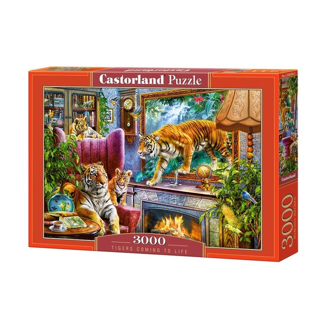 Castorland Puzzle 3000 pièces Tigers Coming to Life