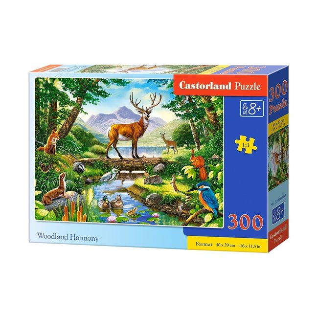 Castorland Puzzle Woodland Harmony 300 pezzi