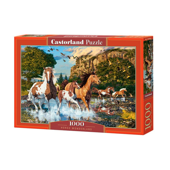 Puzzle 1000 pièces - Pays des merveilles du cheval