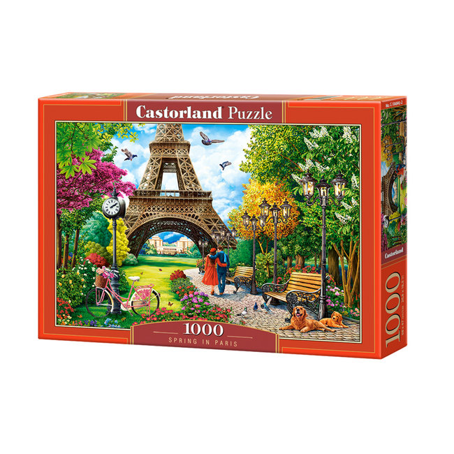 Castorland Printemps à Paris Puzzle 1000 pièces