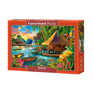 Castorland Puzzle dell'isola tropicale 1000 pezzi