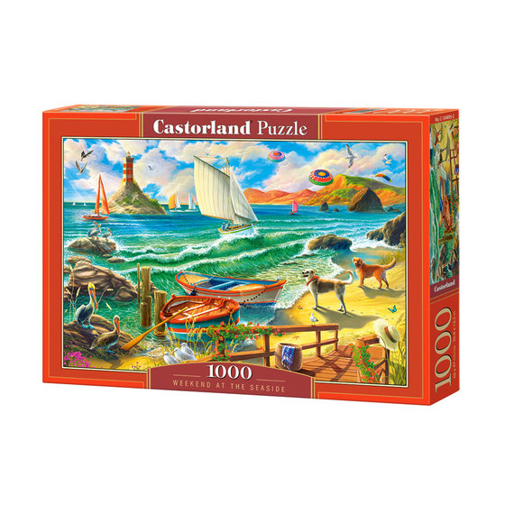 Puzzle Castorland Lungo il fiume, Puzzle 2000 parti