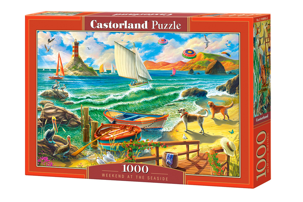 Weekend by the Seaside Puzzel 1000 Stukjes