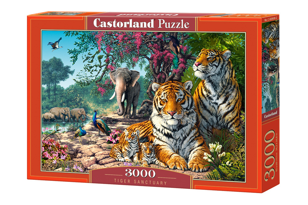 Comprar el puzzle Santuario del tigre 3000 piezas? Rápido y sencillo 