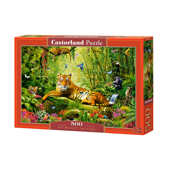 His Majesty The Tiger Puzzle 500 pieces