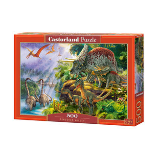 Castorland Puzzle della Valle dei Dinosauri 500 pezzi