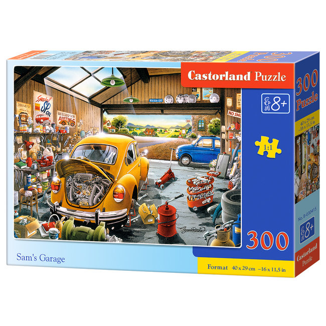 Puzzle di Sam's Garage 300 pezzi