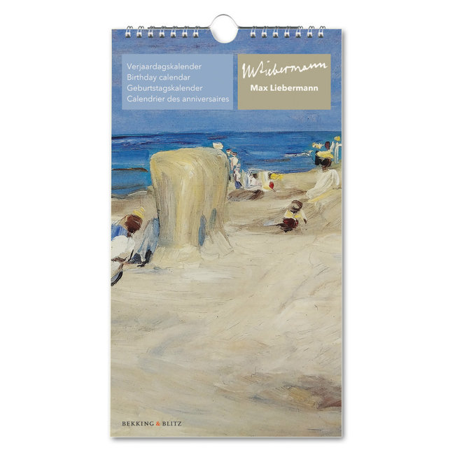 Bekking & Blitz Calendrier des anniversaires de Max Liebermann