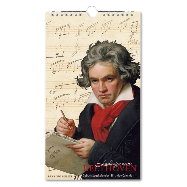 Bekking & Blitz Calendario de cumpleaños de Beethoven-Haus Bonn