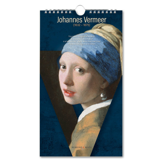 Johannes Vermeer Birthday Calendar