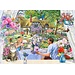 The House of Puzzles Puzzle di Enjoying the Garden 500 pezzi XL