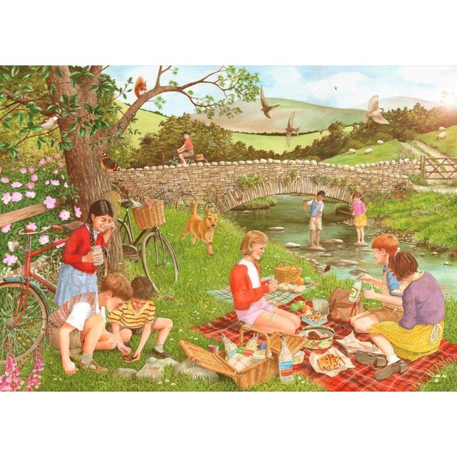 Puzzle 500 pièces Jardin anglais