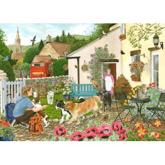 The House of Puzzles Puzzle del Comitato di accoglienza 500 pezzi XL