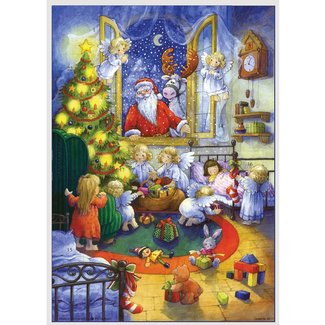 Sellmer Calendario dell'Avvento A4 Sogni di Natale