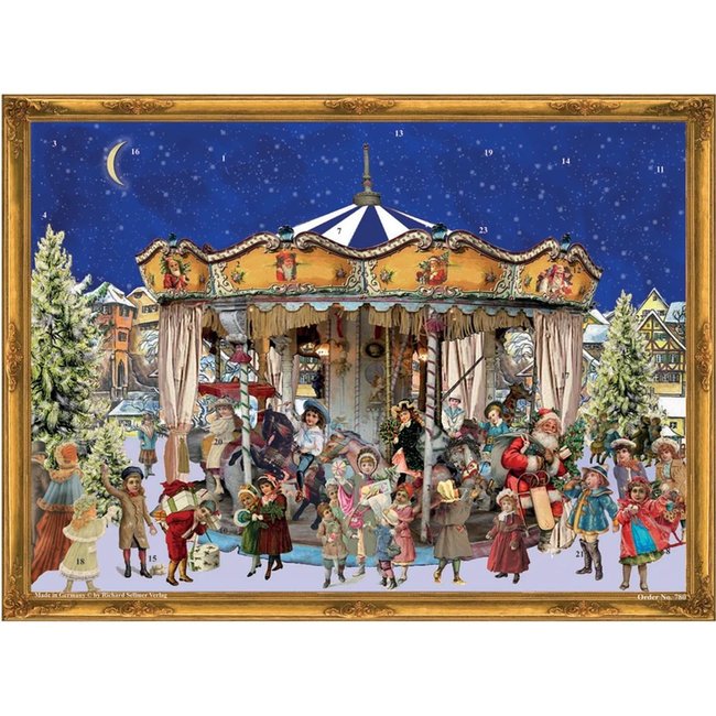 Calendrier de l'Avent Carrousel de Noël