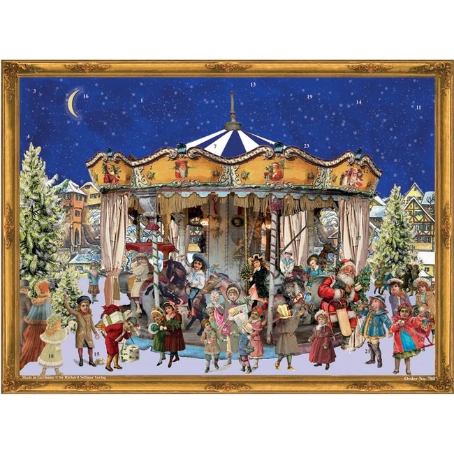 Sellmer Calendario dell'Avvento Carosello di Natale