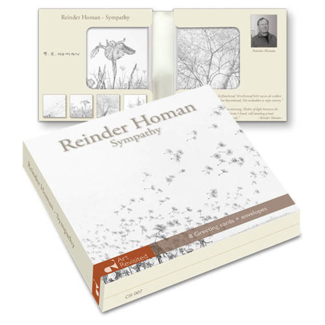 Kartenmappe Reinder Homan- Beileid 8 Stück