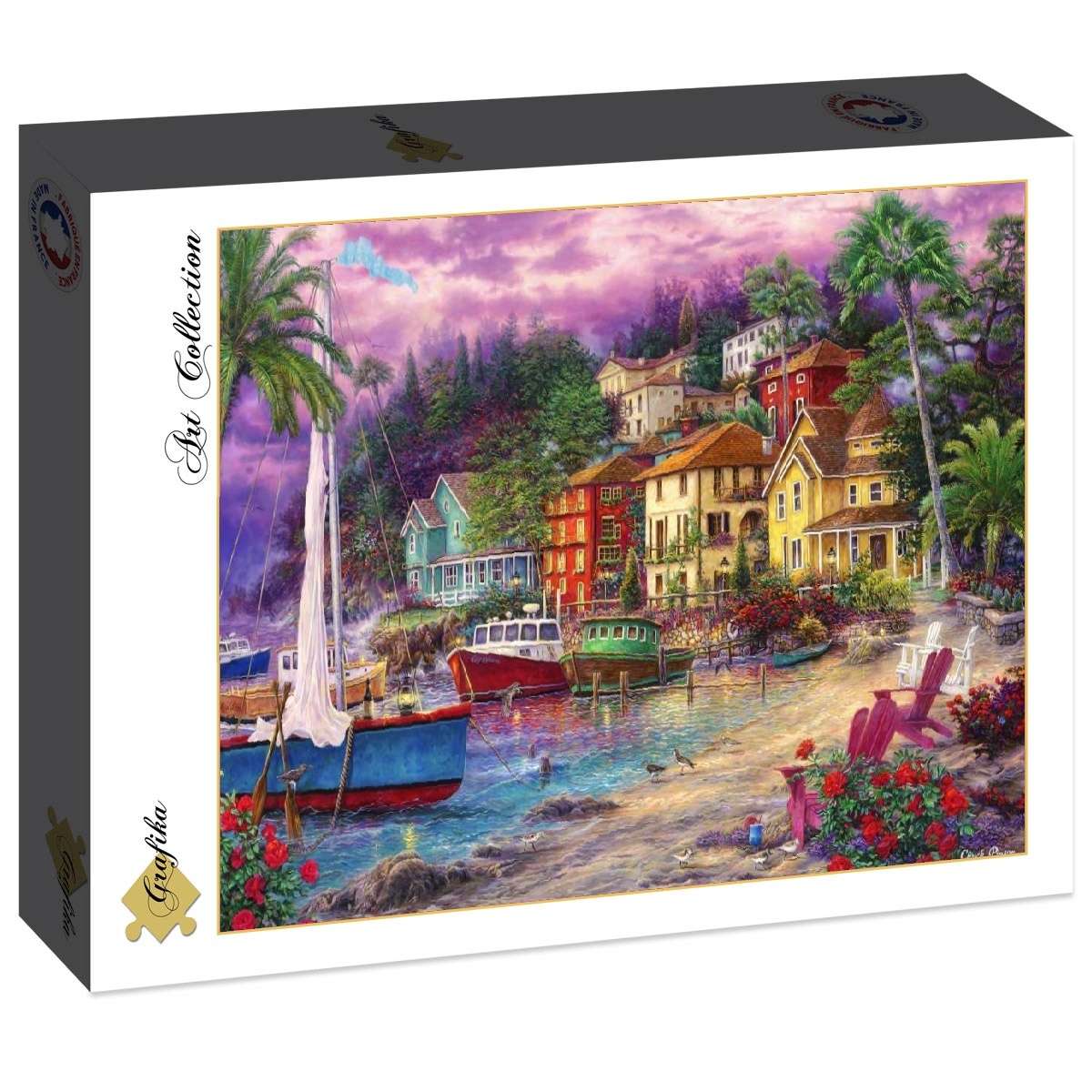 Chuck Pinson - On Golden Shores Puzzel 1000 Stukjes