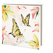 Bekking & Blitz Porte-cartes Papillons et fleurs, Michelle Dujardin 10 pièces avec enveloppes