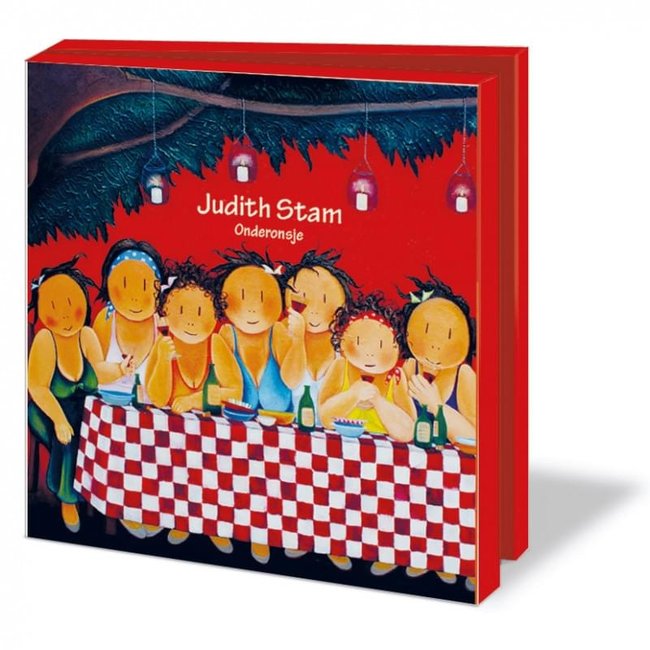 Bekking & Blitz Kaartenmapje  Onderonsje, Judith Stam 10 Stuks met Enveloppen