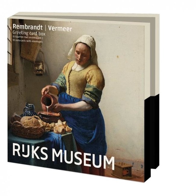 Bekking & Blitz Cartella di cartoline Collezione Rijksmuseum Amsterdam 10 pezzi con buste