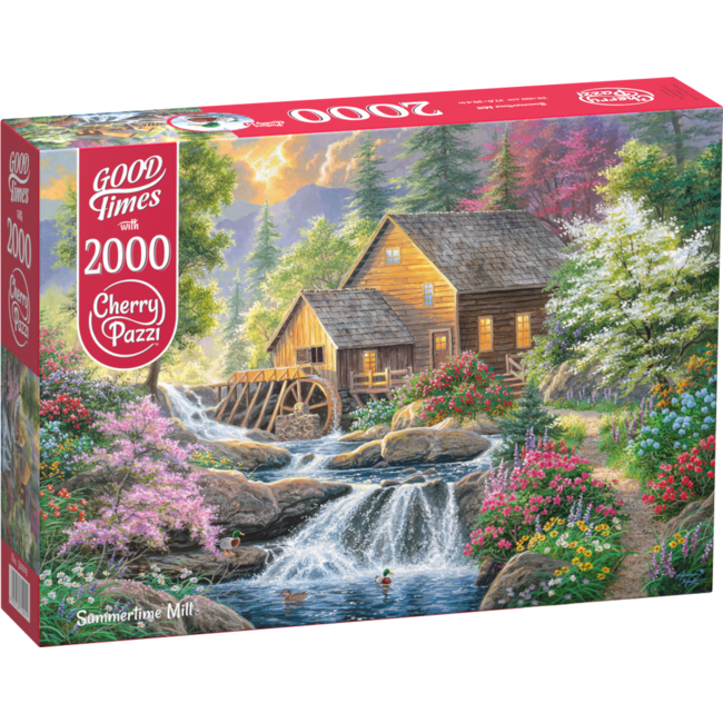 Molino de verano Puzzle 2000 piezas