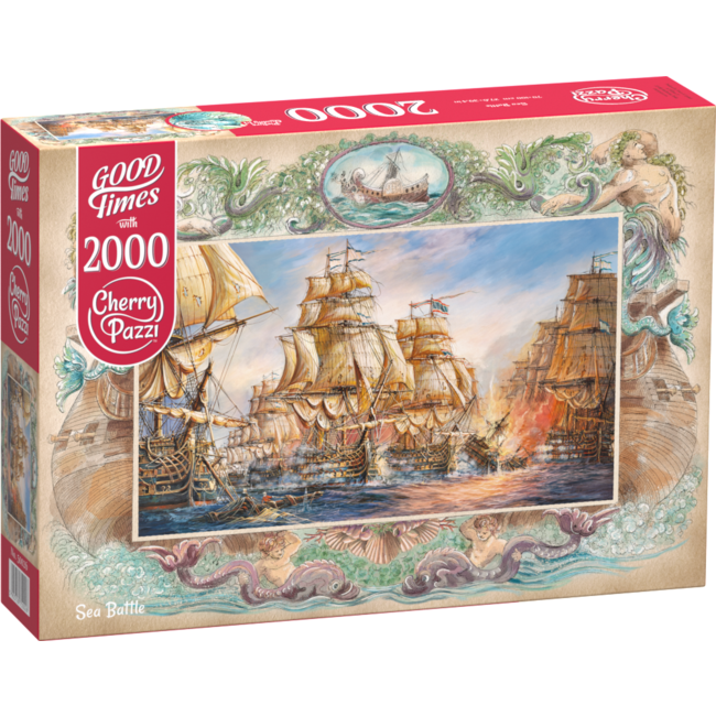 CherryPazzi Batalla naval Puzzle 2000 piezas