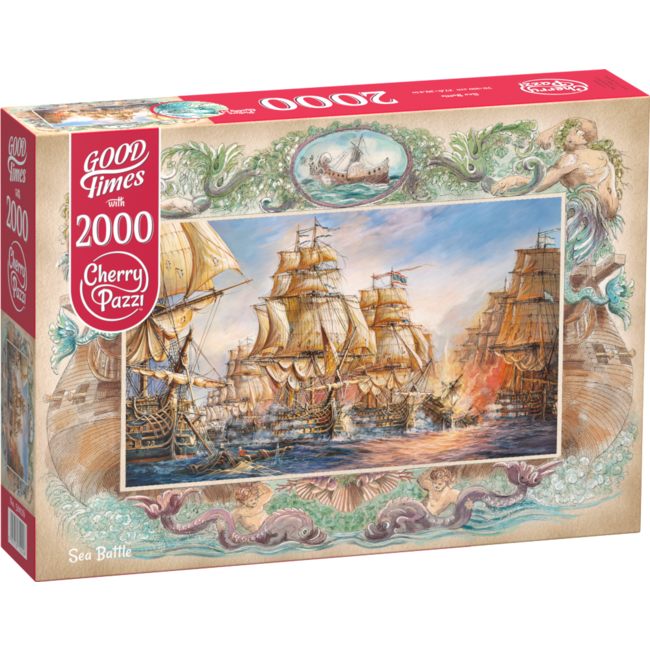 Seeschlacht-Puzzle 2000 Teile