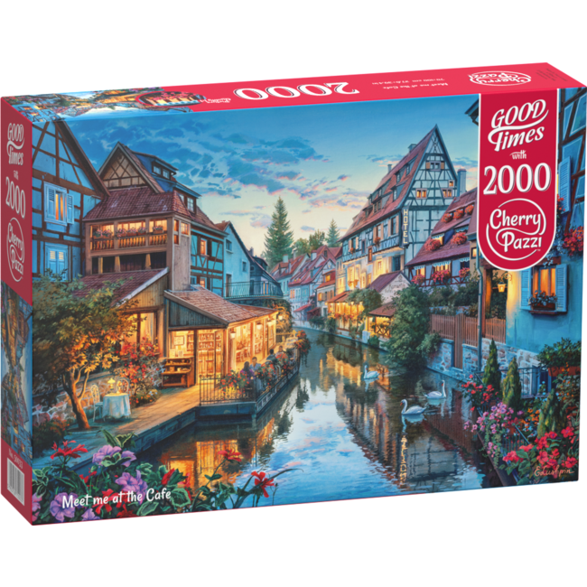 CherryPazzi Treffen Sie mich im Cafe Puzzle 2000 Pieces