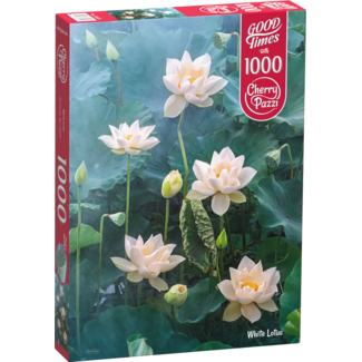 CherryPazzi White Lotus Puzzle 1000 Pieces