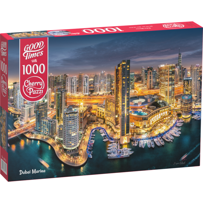Puzzle del puerto deportivo de Dubai 1000 piezas