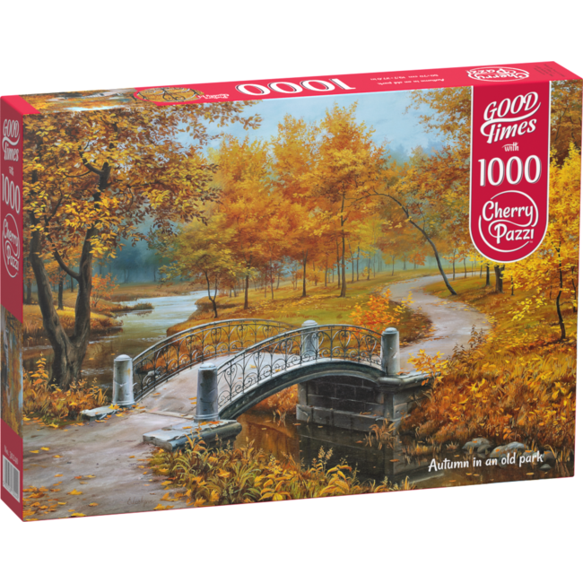 CherryPazzi Automne dans un vieux parc Puzzle 1000 pièces