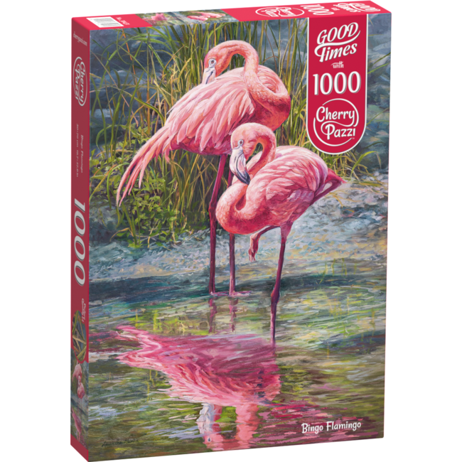 CherryPazzi Puzzle Bingo Flamingo 1000 Piezas