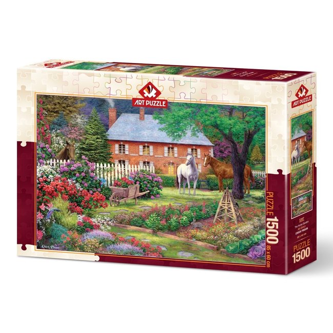 The Horse Garden Puzzel 1500 Stukjes