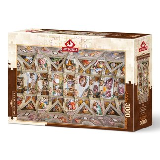 Art Puzzle The Sistine Chapel Puzzel 3000 Stukjes