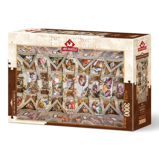 Art Puzzle The Sistine Chapel Puzzle 3000 Pieces